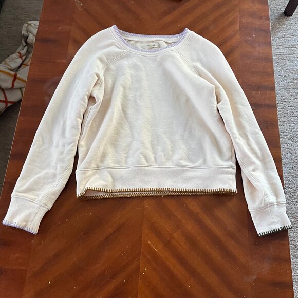 Madewell Stitched/Embroidered Sweatshirt - Picture 2 of 8